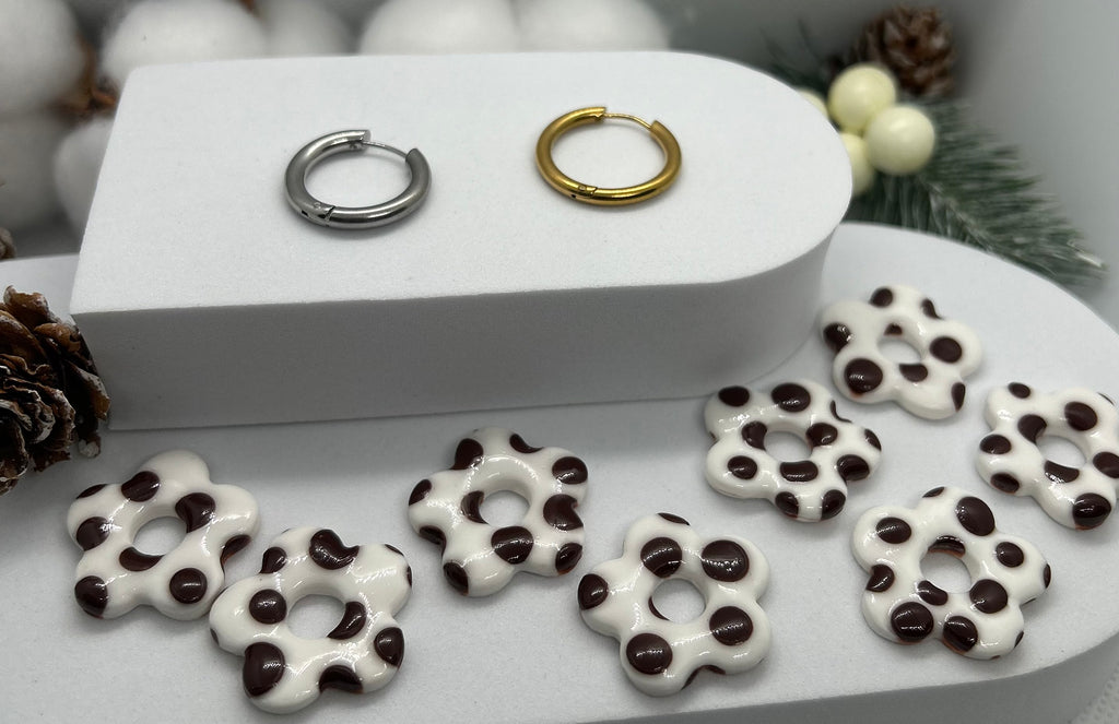 Mila blanche à poids marron