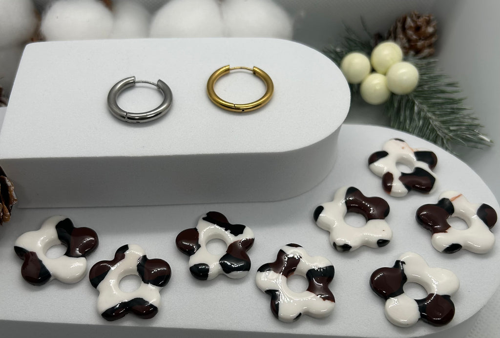 Mila motifs marron et noir